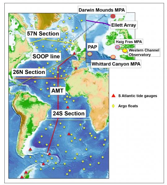 map of CLASS observations