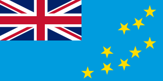 Flag of Tuvalu.