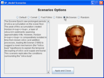 Select the 'McGowran' option from the scenarios