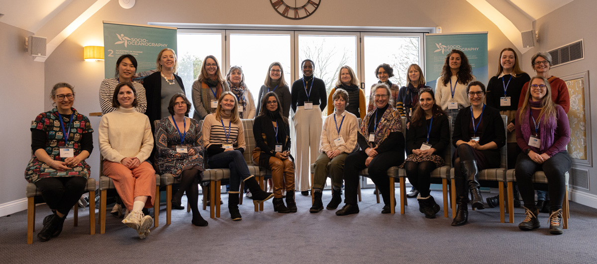Image of a group of people in Chesil House, Winchester at the 2023 workshop.